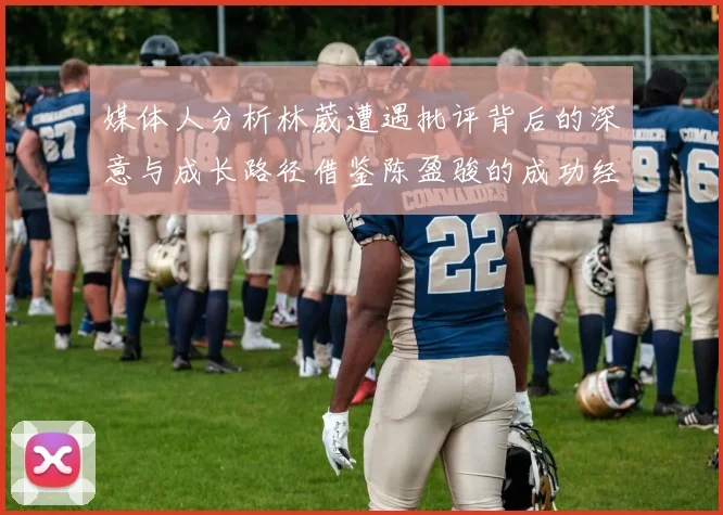 媒体人分析林葳遭遇批评背后的深意与成长路径借鉴陈盈骏的成功经验